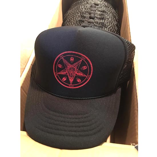 Brash Pentagram Trucker Hat - Kaelin Customs